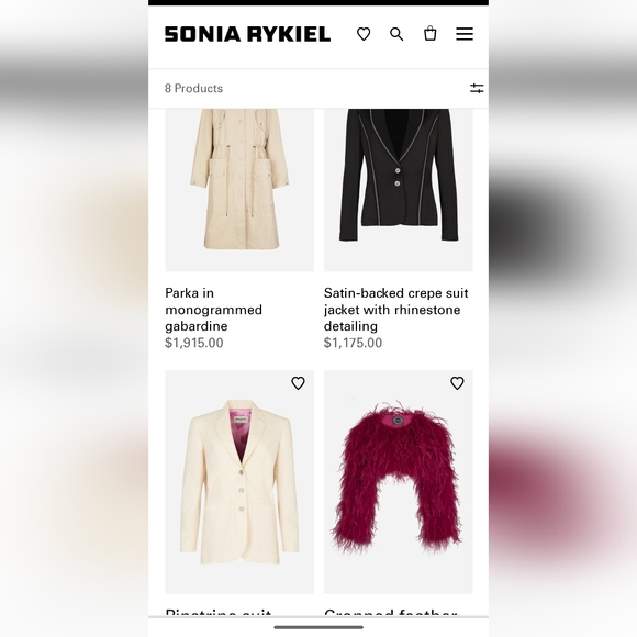 Sonia Rykiel for Till.Da oversized jacket. - Picture 7 of 8